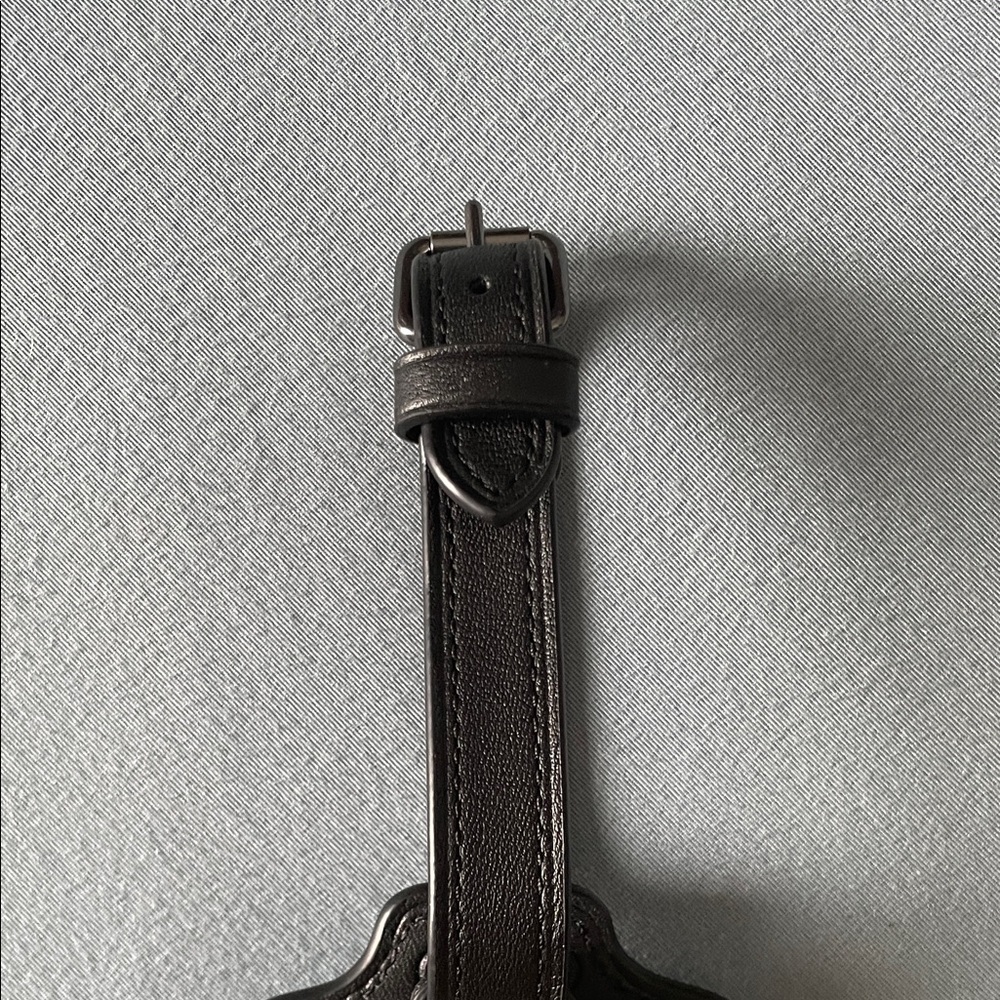 Coach Camouflage Leather Travel Tag - Picture 2 of 6